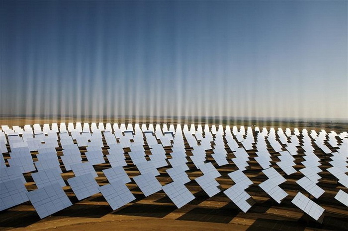 Солнечные электростанции в Севилье (Испания)