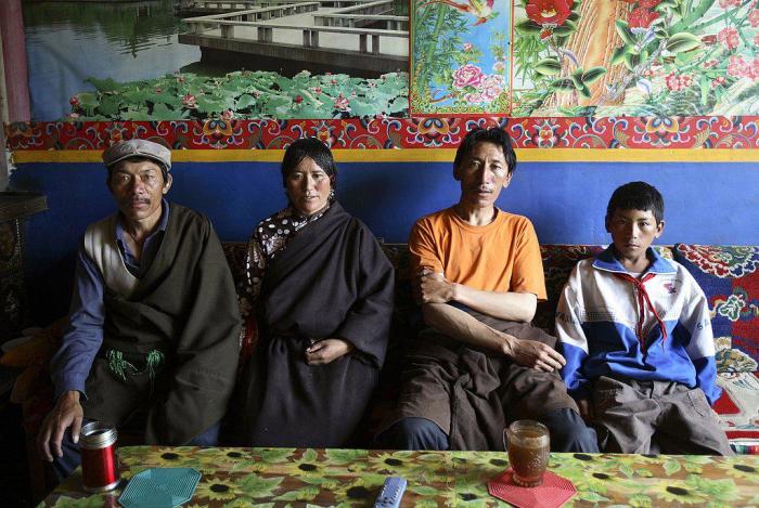 Тибетская полигамная семья./Фото: img.milli.az 