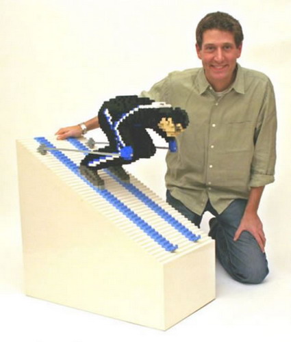Скульптуры Натана Савайя(Nathan Sawaya) из кубиков Lego
