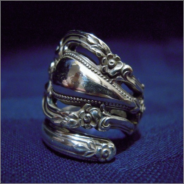 Как сделать красивое кольцо из старинной/старой ложки - garant-artem.ru