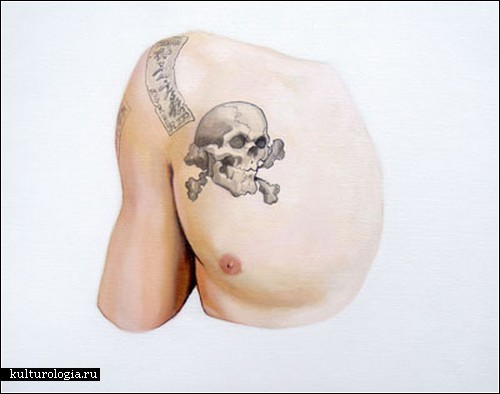 Нарисованные татуировки Джулиана Мигера