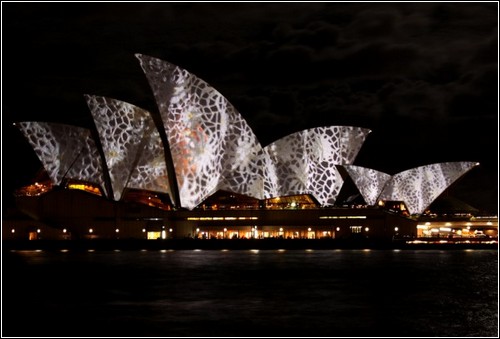 Lighting the Sails: световые инсталляции в Сиднее
