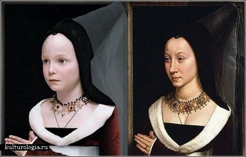 ««Мария Портинари», Ганс Мемлинг, 1470