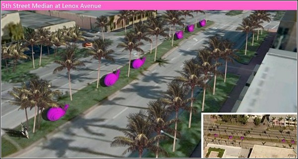 Розовые улитки атакуют Майами