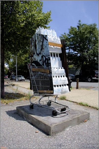 «Shopping Cart Sculptures» от Specter
