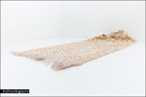 Деревянный текстиль от Elisa Strozyk