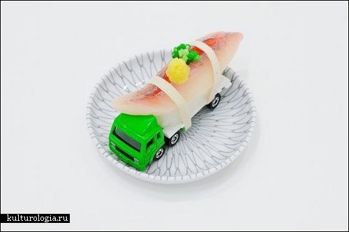 Скульптуры «tommy sushi» для любителей японской кухни