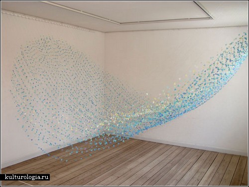 Инсталляции из кальки от Юко Такады Келлер