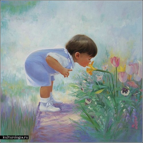 Счастливое и беззаботное детство на картинах Дональда Золана (Donald Zolan)