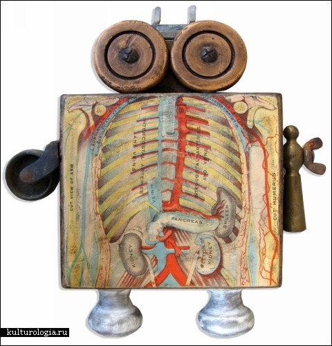 Анатомические роботы-dollhouses Сюзанны Скотт (Suzanna Scott)
