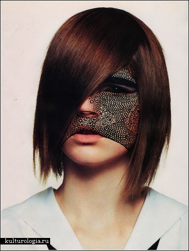 Арт-проект Tribal masks для журнала I Want You