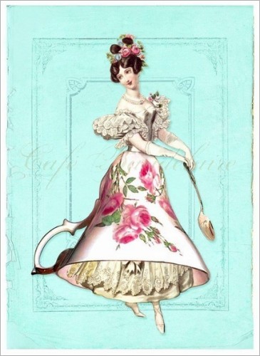 Cafe Baudelaire – коллекиция винтажных принтов Венди Паулы Петтерсон (Wendy Paula Patterson)