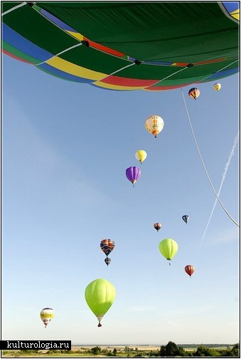 11-й Международный фестиваль воздушных шаров в Шамбли, Франция