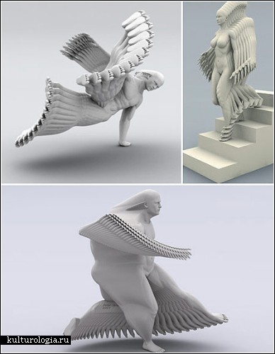 Скульптуры в движении от Петера Йенсена (Peter Jansen)