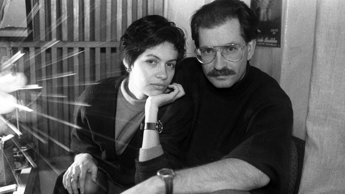 Влад Листьев и АЛьбина Назимова. Влад Листьев и АЛьбина Назимова.