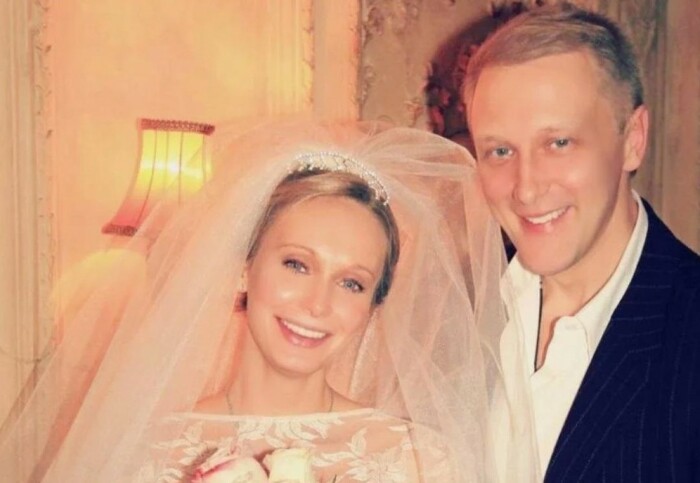 Сергей Горобченко и Полина Невзорова в день свадьбы.