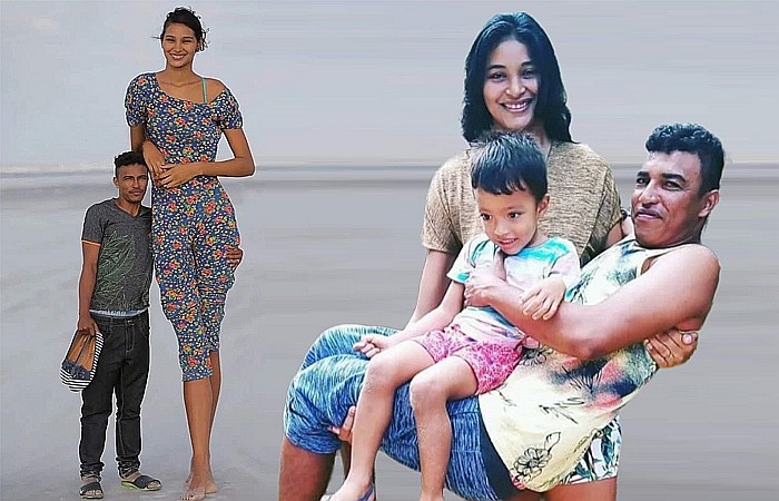 Почему одна из самых высоких женщин мира выбрала мужа ростом 163 см: Как выглядят их дети?