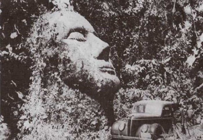 Каменная голова, Гватемала