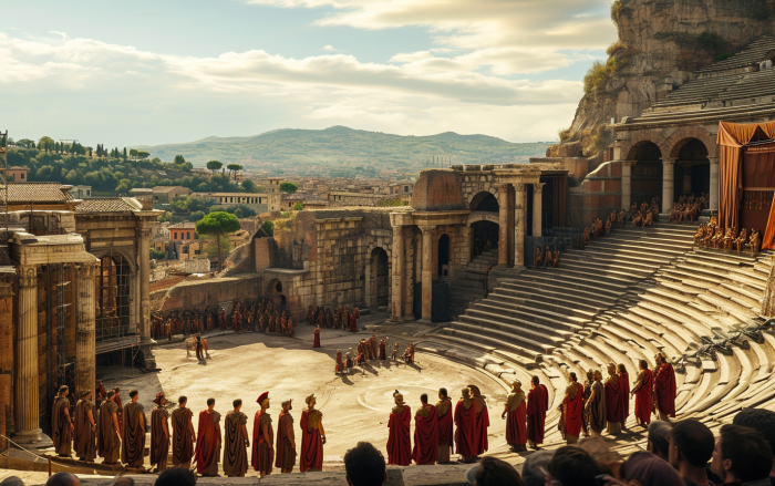 В Древнем Риме отношение к актерам было более противоречивым.