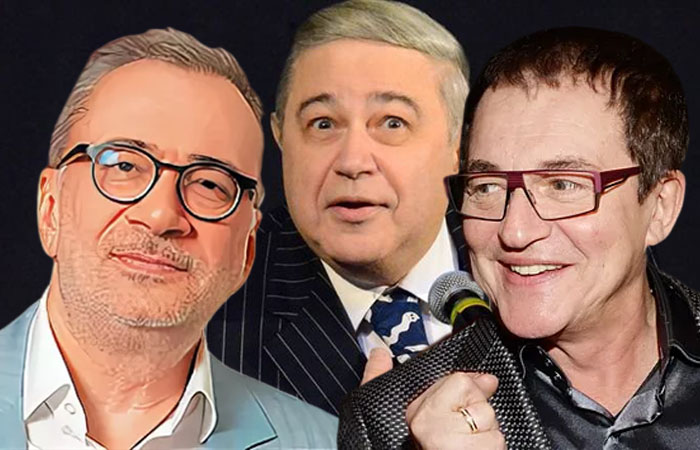 Кто из 7 стареющих звёздных мужчин пожалел, что променял старую жену на молодую красотку: Дибров, Бондарчук, Петросян и т.д.