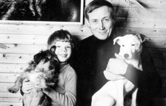 Евтушенко с приёмным сыном.