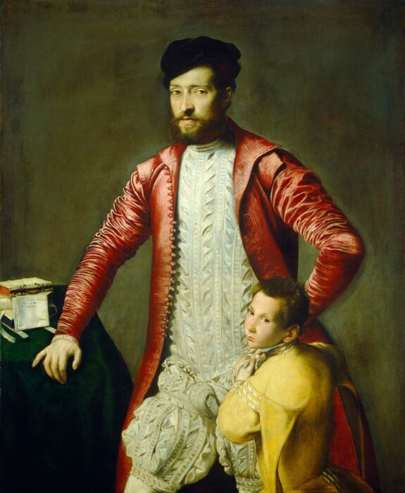 Алессандро Альберти с пажем, возможно, 1544/1545, Лондонская Национальная художественная галерея. / Фото: messynessychic.com