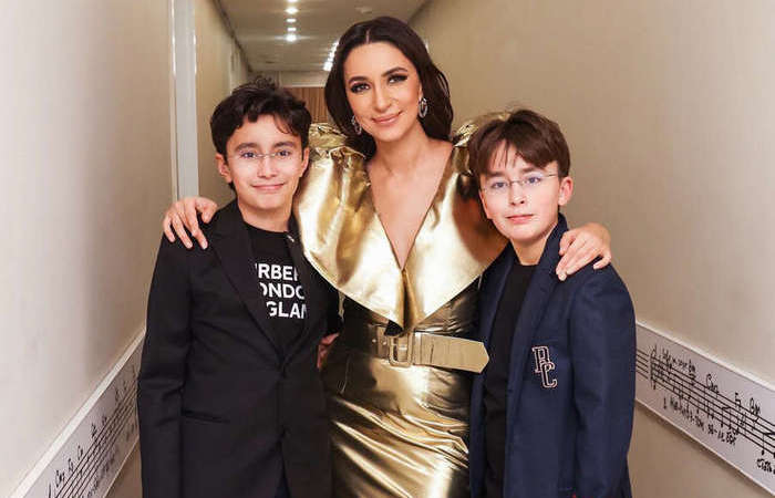 Сыновья стали совсем взрослые.