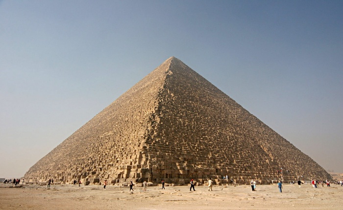 Великая пирамида Хеопса.