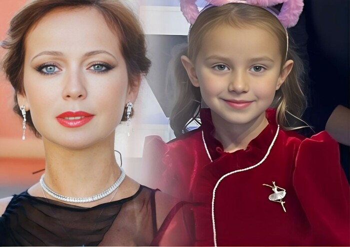 Елена Захарова с дочкой Майейю