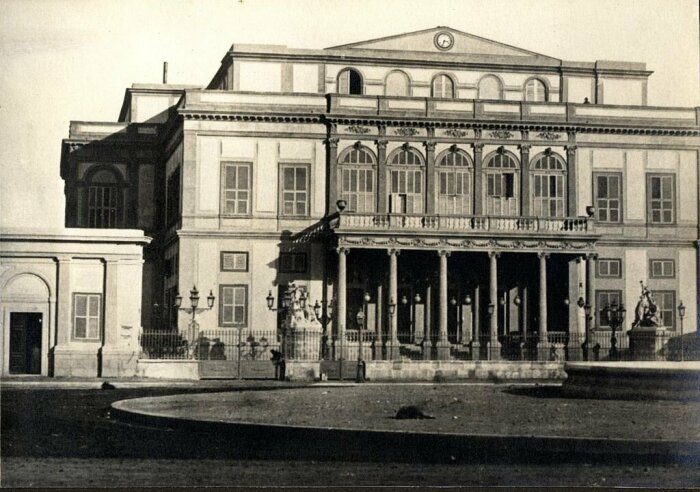 Так выглядел первый в Каире оперный театр.