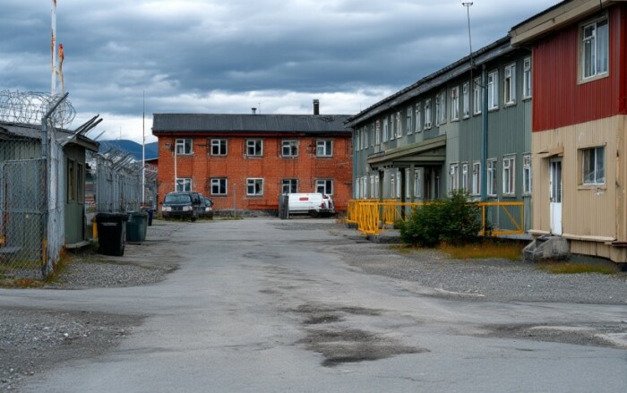 Колония посреди северного ничего.