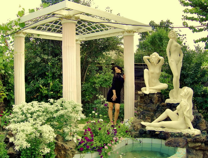 беседка нимф