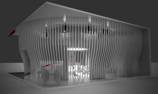 Sofia Pavillon – презентационный павильон российской компании «Софья» от Рикардо Джованетти (Riccardo Giovanetti)