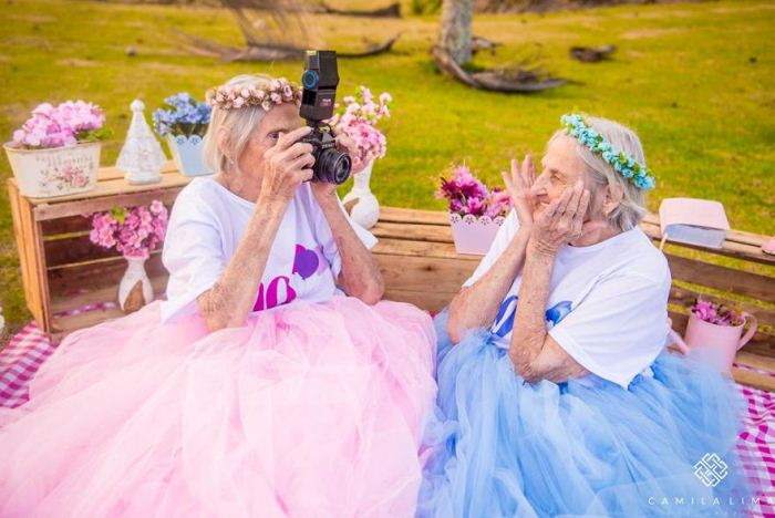 Сестры-близняшки готовятся отпраздновать 100-летний юбилей.