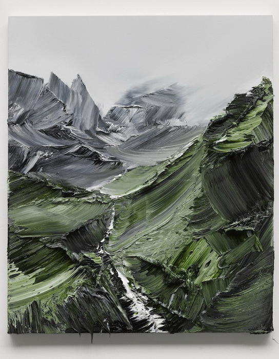 Горные вершины на картинах Конрада Годли (Conrad Godly)