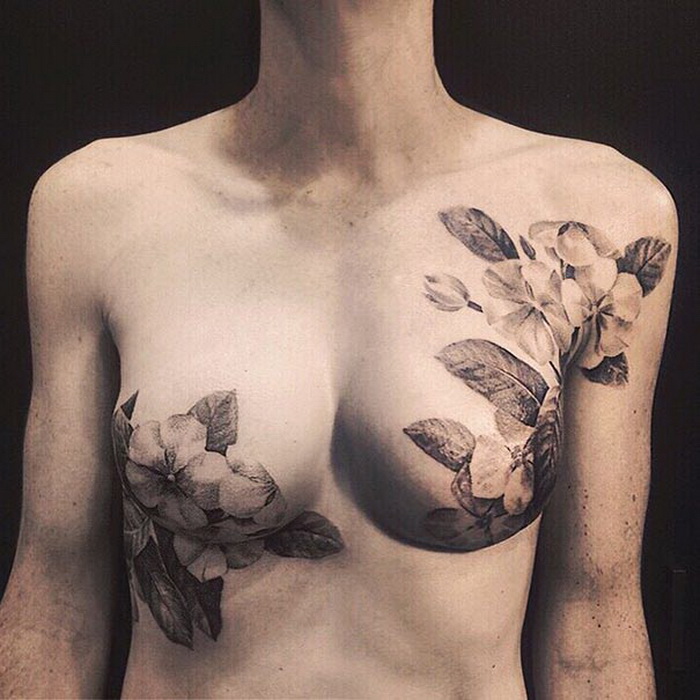 Нежные и женственные татуировки