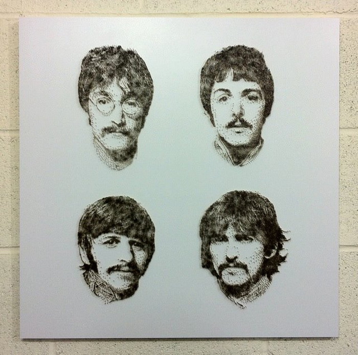 The Beatles. Портреты музыкантов от Дэвида Фостера (David Foster)