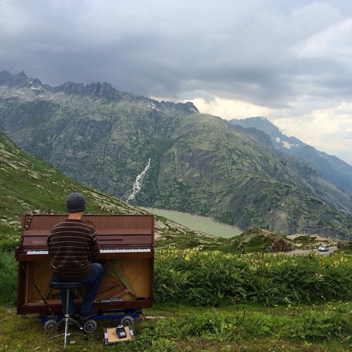 С музыкой - даже в горы