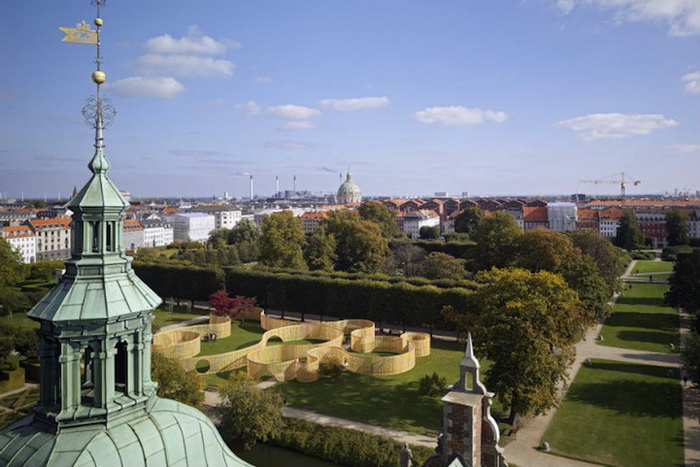 Павильон «Trylletromler» в парке Розенборгского замка (Копенгаген)