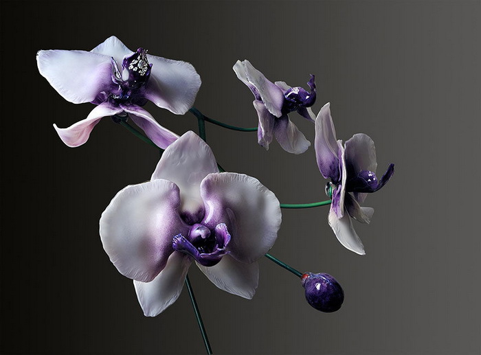Орхидея из стекла от Джейсона Гамрата (Jason Gamrath)