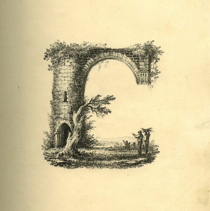 Английский алфавит от художника L.E.M. Jones