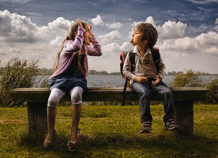 Мир детства на фотографиях Adrian Sommeling