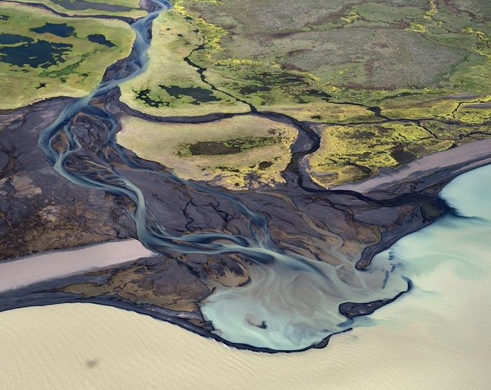 Исландские реки на фотографиях Андрея Ермолаева