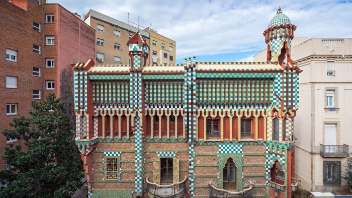 Дом Висенс в Барселоне, Испания.