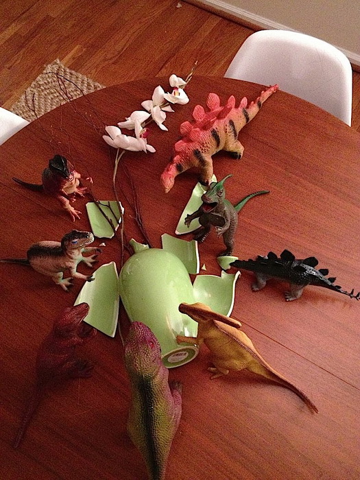 Диноябрь: ожившие динозавры в фотопроекте от Рефе Тума