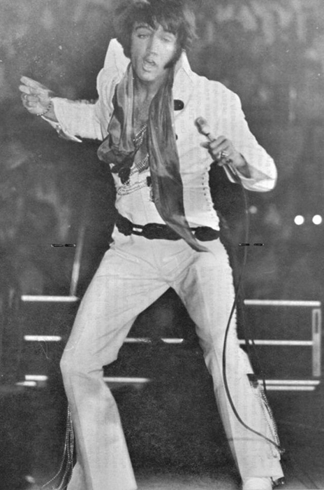 Король рок-н-ролла Элвис Пресли.
