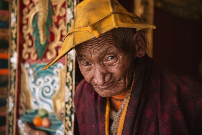Портреты тибетских монахов от Giacomo Bruno.