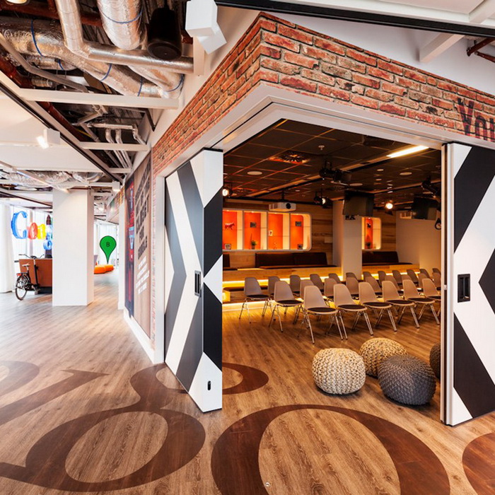 Дизайн современного офиса: фото нового пространства Google, Тель-Авив
