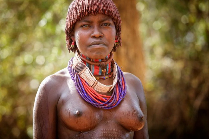 Женщина из племени хамер 