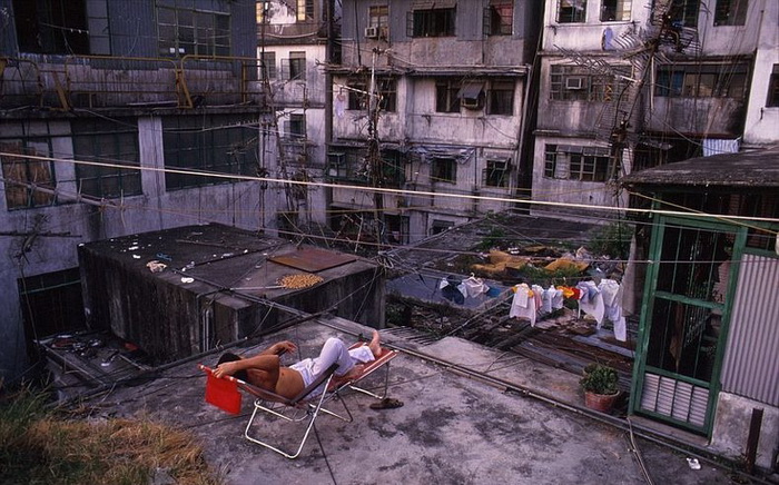 Люди нередко отдыхали на крышах